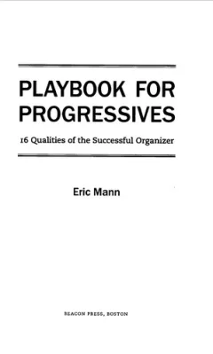 Playbook for progressives