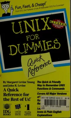 UNIX for dummies quick reference
