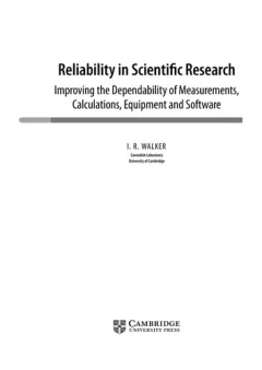 Reliability in scientific research