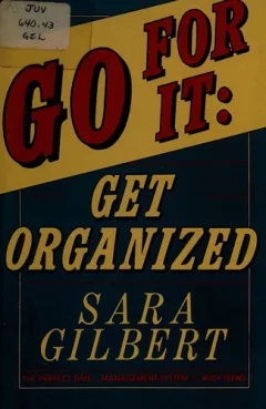 Go for it--get organized