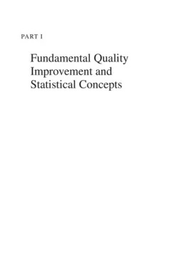 Statistical methods for quality improvement
